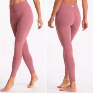 Vuori Mauve Women’s Rib Studio Leggings Size S